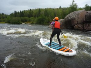 RIver SUP Old Pinawa Dam