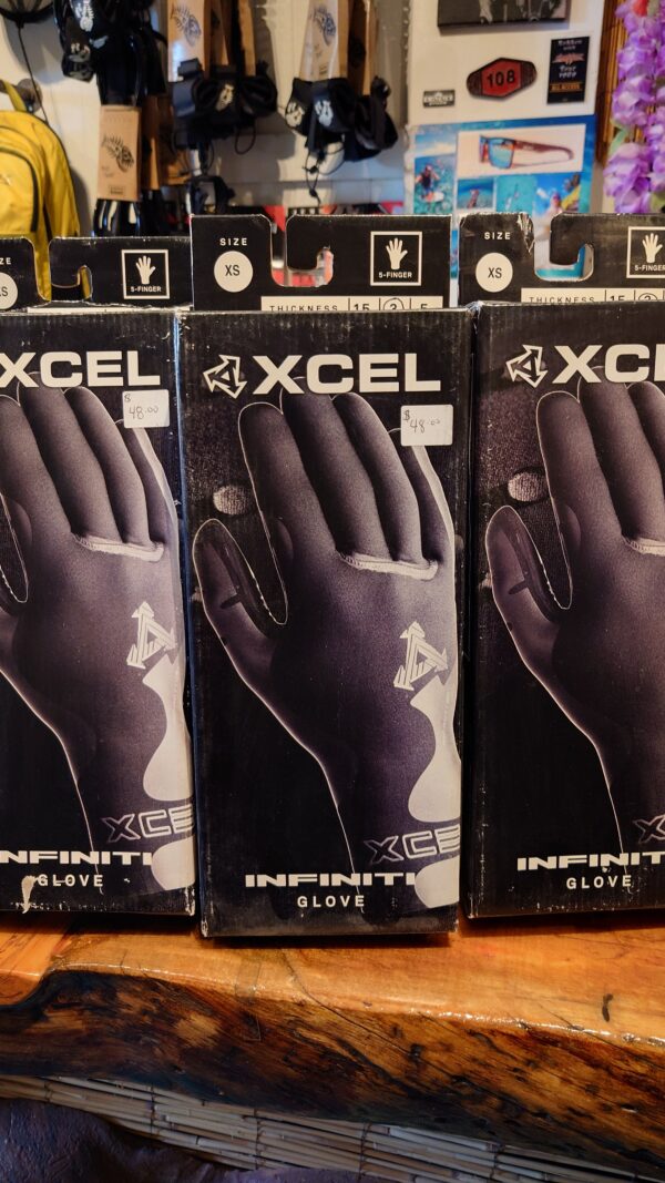 Xcel Infiniti Glove 3mm 5 finger XS, S, M & XL only