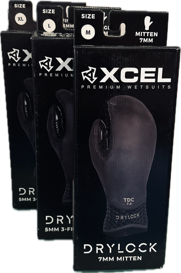 XCEL DRYLOCK MITTEN 7mm Size M - Image 2